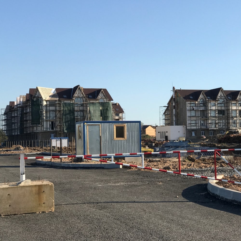 construction site barriers.