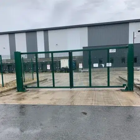 Double Automatic swing gates